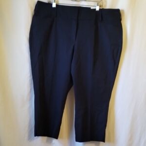 Lane Bryant Navy Blue Capris.